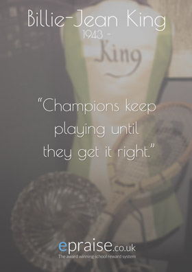 Billie-Jean King Poster